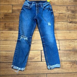 Silver boyfriend Jeans